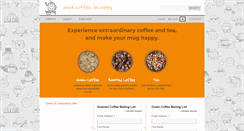 Desktop Screenshot of happymugcoffee.com